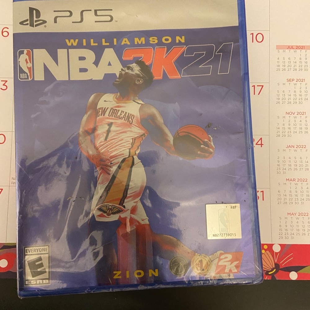 Brand new nba 2k21 for ps5